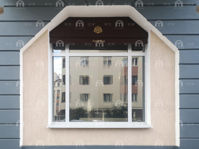 Маркизы Витринные - нестандартные